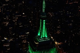 Empire State Building to Shine Green to Commemorate  WCS's 120th Anniversary
