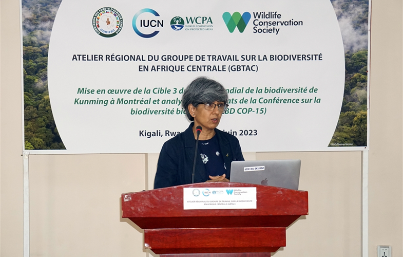 WCS's Dr. Madhu RAO, President of IUCN's World Commission on Protected Areas (WCPA)